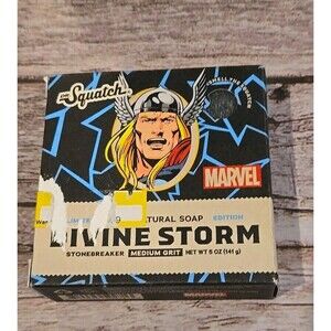 Dr. Squatch Divine Storm Thor Limited Edition Natural Soap Marvel Avengers (178)